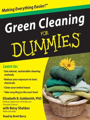 cover image of Green Cleaning for Dummies